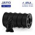 Miniatyrbillede 2 af 2: PLA 3D Printer Filament, 1,75 mm Diameter, 1,1 KG Vægt, Anti-String Teknologi,APLA Sort