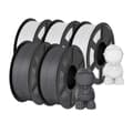 Miniatyrbild 1 av 2: PLA Matte 3D-skrivarfilament, 1,1 kg vikt, jämn utskrift,3WT2GY