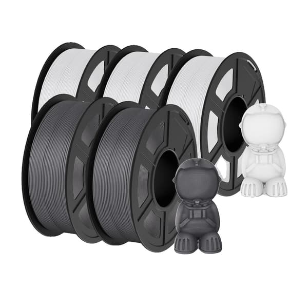 PLA Matte 3D-skrivarfilament, 1,1 kg vikt, jämn utskrift,3WT2GY
