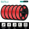 Miniatyrbild 2 av 2: PLA PLUS Filament, Precis Tolerans ±0,02MM, Optimal Utskriftstemperatur 205-215℃,PLA PLUS Körsbärsröd