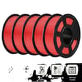 Miniatyrbild 1 av 2: PLA PLUS Filament, Precis Tolerans ±0,02MM, Optimal Utskriftstemperatur 205-215℃,PLA PLUS Körsbärsröd