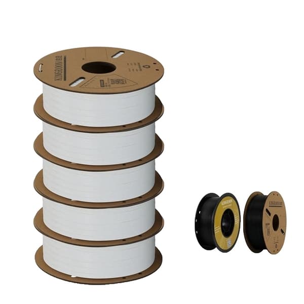 3D-skrivarfilament, mångsidiga materialalternativ, flera färgval,PLA Vit 5KG