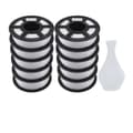 Pikkukuva 1 / 2: PETG 3D-tulostinmateriaali, halkaisija 1,75MM, nolla kuplia, paino 10KG,PETG VALKOINEN 10KG