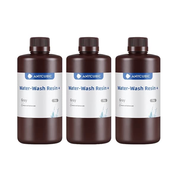 3D Printer Resin, Køb 3 KG Få 4 KG, UV Resin, Vand Grå 3 KG