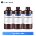 Miniatyrbillede 2 af 2: 3D Printer Resin, Køb 3 KG Få 4 KG, UV Resin, UV Lys Beige 3 KG
