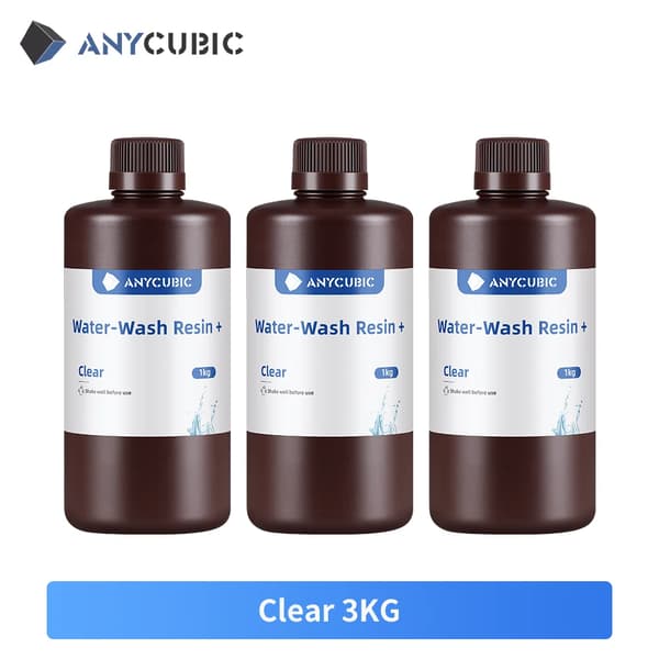3D-tulostinhartsi, Osta 3 KG Saat 4 KG, UV-hartsi, Vesi Kirkas 3 KG