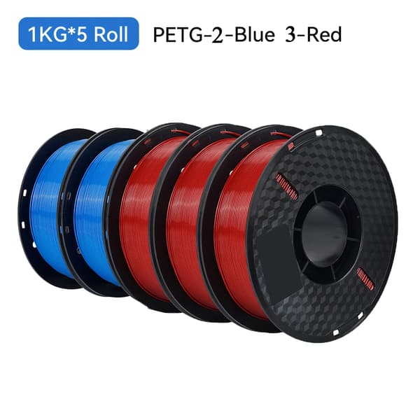 3D-utskrift filament, 1,75 mm diameter, flera färgalternativ,PETG 3BL 2RD