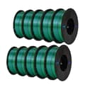 Miniatyrbillede 1 af 2: 3D Printer Filament, Tri-Color Silk PLA, 175mm Diameter, Speciel Farve, Blå Grøn Orange