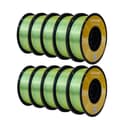 Miniatyrbillede 1 af 2: 3D Printer Filament, Tri-Color Silk PLA, 175mm Diameter, Speciel Farve, Rød Gul Blå