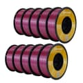 Miniatyrbillede 1 af 2: 3D Printer Filament, Tri-Color Silk PLA, 175mm Diameter, Speciel Farve, Guld Grøn Rose-rød