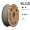 Miniatyrbillede 2 af 2: 3D Printer Filament, Højhastighedsudskrivning, Dimensionel Nøjagtighed, 1KG Grå Hyper PLA