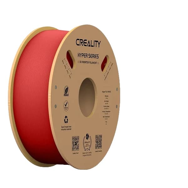 3D Printer Filament, Højhastighedsudskrivning, Dimensionel Nøjagtighed, 1KG Rød Hyper PLA