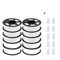Miniatyrbillede 1 af 2: 3D-printer filament, forskellige materialer tilgængelige, høj temperaturmodstand,PLA Hvid 11KG