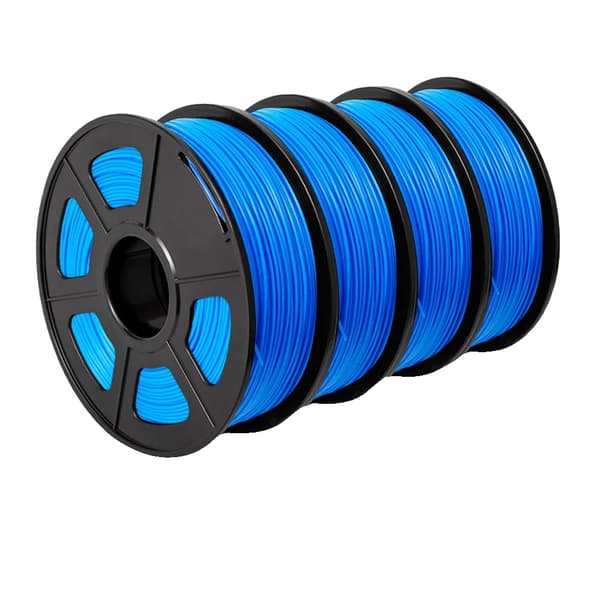 PLA+ 3D-skrivartråd, miljövänlig, 1,75 mm ±0,02 mm,PLAPLUS Blå 4Rullar