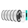 Miniatyrbillede 1 af 2: PLA Mat Filament, 1,75mm Diameter, 205-215℃ Printetemperatur,5 Mat Hvid