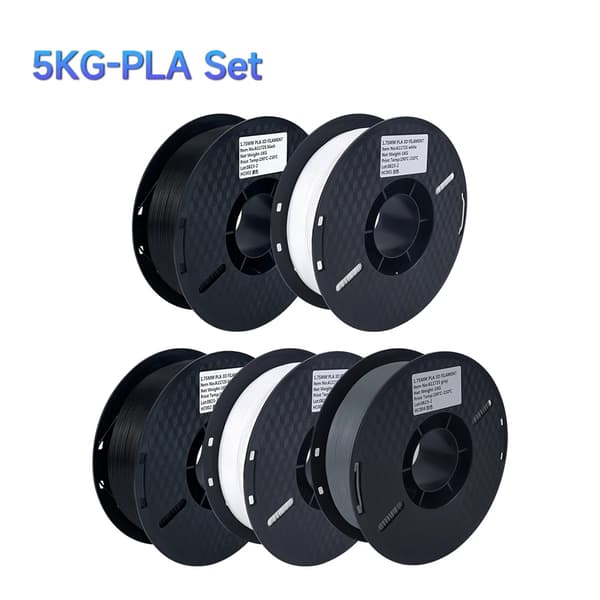 3D-skrivartråd, Blandade färger, PLA-material, Set A