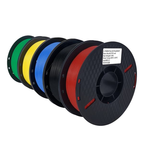 3D-skrivartråd, Blandade färger, PLA-material, 5KG Blandade Färger