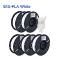 Miniatyrbillede 2 af 2: 3D Printer Filament, Blandede Farver, PLA Materiale, 5KG hvid