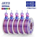 Pikkukuva 2 / 2: JAYO 3D Filamentti, Kolmivärinen, Korkea Kerrosliimaus,SILK Sateenkaariväri 02