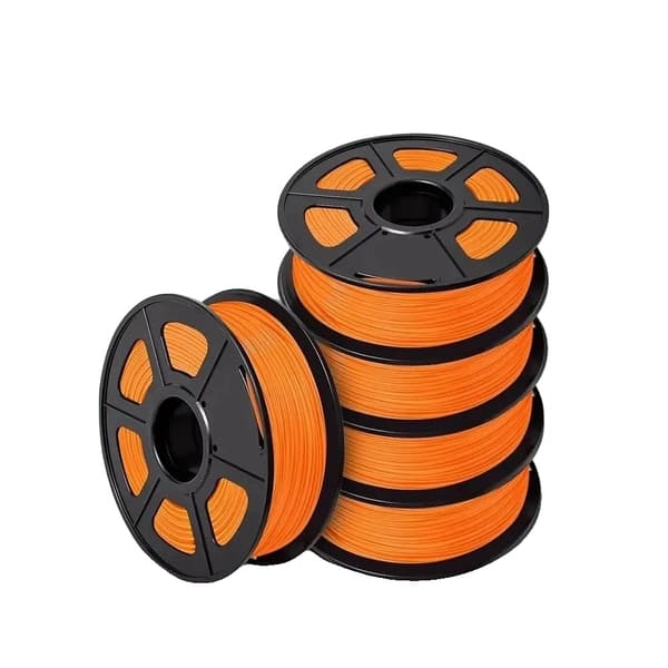 PLA 3D-printer filament, 1,75 mm diameter, 200-210°C printtemperatur,Appelsin
