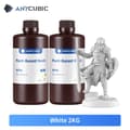 Miniatyrbillede 2 af 2: Plante-baseret harpiks, 405nm UV-harpiks, fri for skadelige kemikalier, -hvid 2kg-