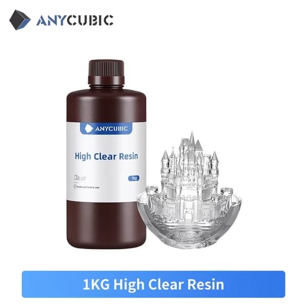 Högklar Resin, Motstå Gulning, Tryckmaterial, 1 KG