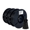 Miniatyrbillede 1 af 2: 3D Print Filament, 1,75mm Diameter, Miljøvenligt Materiale, Høj Kvalitet,3KG PLA Sort