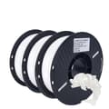 Miniatyrbillede 1 af 2: 3D Print Filament, 1,75mm Diameter, Miljøvenligt Materiale, Høj Kvalitet,3KG PLA Hvid