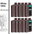 Miniatyrbild 2 av 2: ABS-liknande fotopolymerharpiks, 10KG vit, låg lukt,10KG Vit