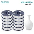 Miniatyrbillede 2 af 2: SUNLU PLA Meta 3D Filament, 1,75MM Diameter, 180-195°C Print Temperatur,PLA-Meta Hvid
