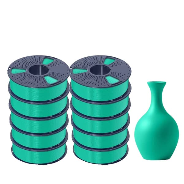 SUNLU PLA Meta 3D Filament, 1,75MM Diameter, 180-195°C Utskriftstemperatur,PLAMT-mintgrön