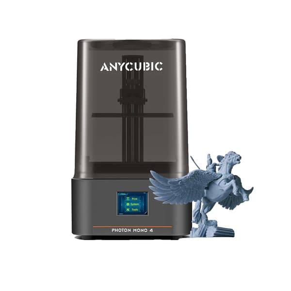 3D-printer, 7-tommer 10K LCD, 2,2L maksimal printvolumen,Photon Mono 4