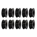 Miniatyrbillede 2 af 2: 3D-printerfilament, højhastighedsudskrivning, bland farve, 10KG Sort