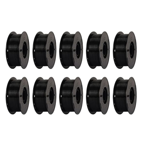 3D-printerfilament, højhastighedsudskrivning, bland farve, 10KG Sort
