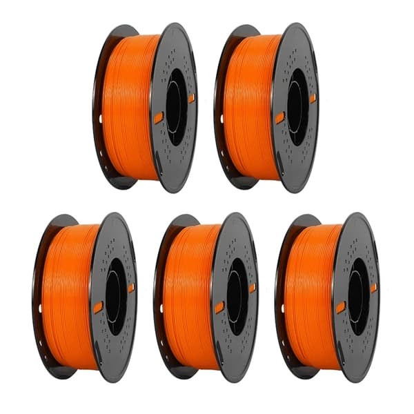 3D-skrivartråd, snabb utskriftshastighet, blandad färg, 5KG Orange