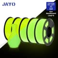 Miniatyrbillede 2 af 2: Glow in the Dark PLA Filament, 1.75mm Diameter, Miljøvenligt Materiale,Gul