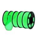 Miniatyrbillede 1 af 2: Glow in the Dark PLA Filament, 1.75mm Diameter, Miljøvenligt Materiale,Grøn