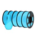 Miniatyrbillede 1 af 2: Glow in the Dark PLA Filament, 1.75mm Diameter, Miljøvenligt Materiale,Blå