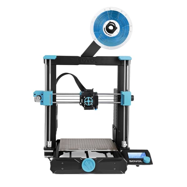 3D-printer, dobbelt Z-akse, helmetal hotend, SV06, EU