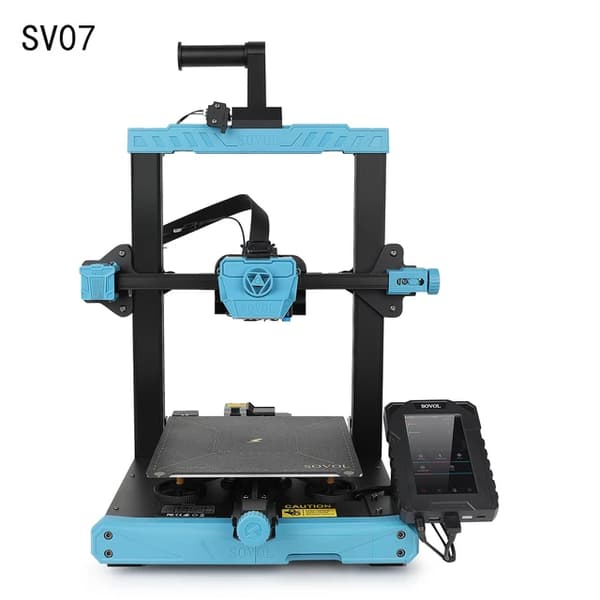3D-printer, direkte drev ekstruder, høj udskrivningshastighed, SV07, EU