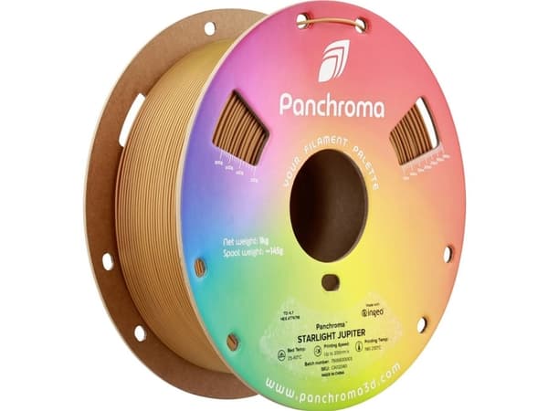 Polymaker CA02040 Panchroma™ Starlight Filament PLA-plast Multicolor, Färgbyte 1,75 mm 1000 g Starlight Jupiter, Orange 1 st