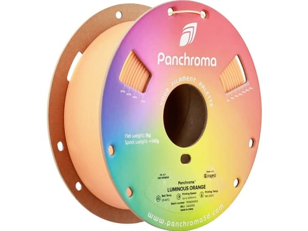 Polymaker CA02033 Panchroma™ Luminous Filament PLA-plast efterlysende 1.75 mm 1000 g Orange 1 stk