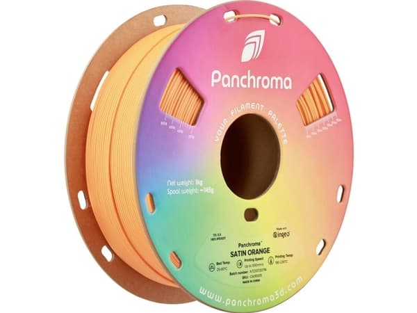 Polymaker CA05005 Panchroma™ Satin Filament PLA-plast Satineret, høj grad af stivhed 1.75 mm 1000 g Orange 1 stk