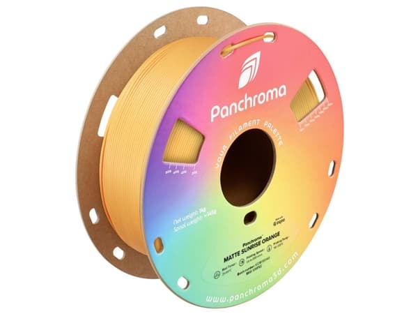Polymaker CA04040 Panchroma™ Matte Filament PLA-plast Mat, med lavere kunststofindhold 1.75 mm 1000 g Sunrise Orange, Orange 1 stk