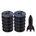 Miniatyrbild 1 av 2: Hög hastighet PLA filament, 1KG, AntiString-teknologi, dimensionell noggrannhet ±0,02 mm,HS-PLA svart