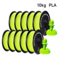 Miniatyrbillede 2 af 2: PLA Filament, 1,75 mm Diameter, Miljøvenlig, Høj Styrke,Æble Grøn