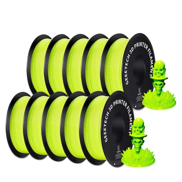 PLA Filament, 1,75 mm Diameter, Miljøvenlig, Høj Styrke,Æble Grøn