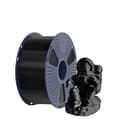 Miniatyrbillede 1 af 2: 3D Filament, 1,75 mm Diameter, ±0,02 mm Dimensionel Nøjagtighed, 3 kg Spole,PETG Sort