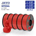 Miniatyrbillede 2 af 2: Højhastigheds PLA Filament, 1,1 kg, 1,75 mm Diameter, Pænt Vundet,HSPLA Rød 5pcs