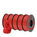 Miniatyrbillede 1 af 2: Højhastigheds PLA Filament, 1,1 kg, 1,75 mm Diameter, Pænt Vundet,HSPLA Rød 5pcs
